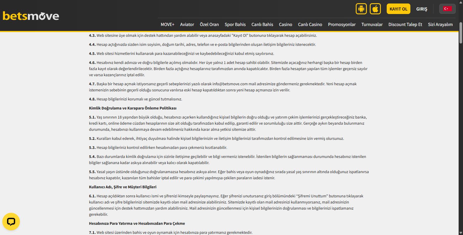 Betsmove Yeni Giriş Adresi Nedir?