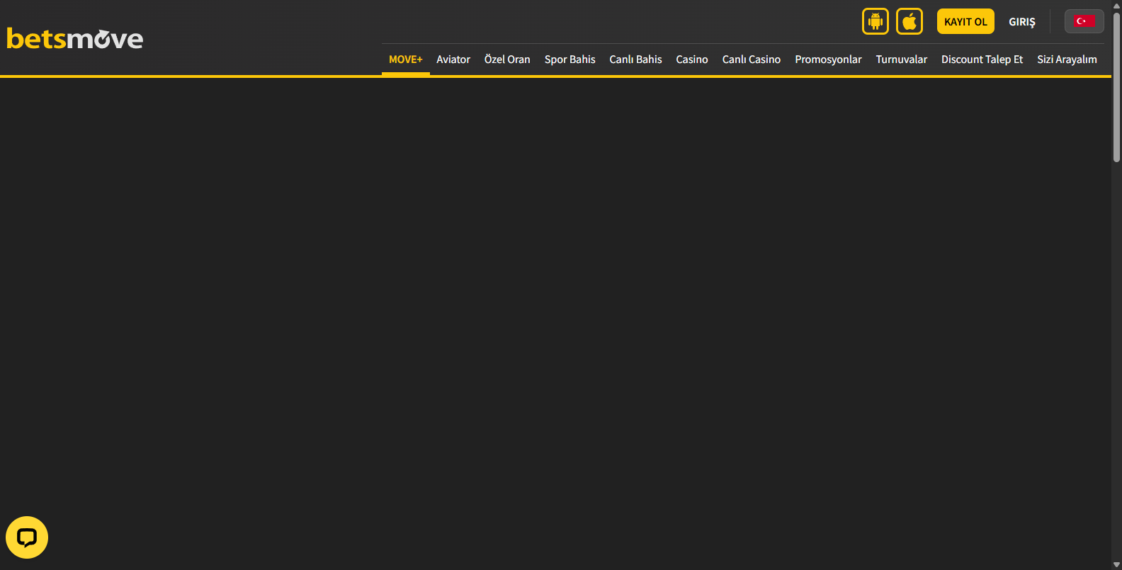 Betsmove Havale ile Yatırım ve Bonus
