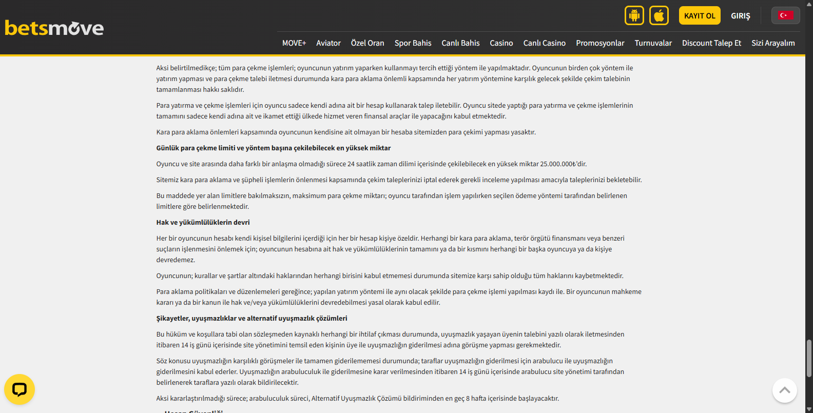 Betsmove Yorumları